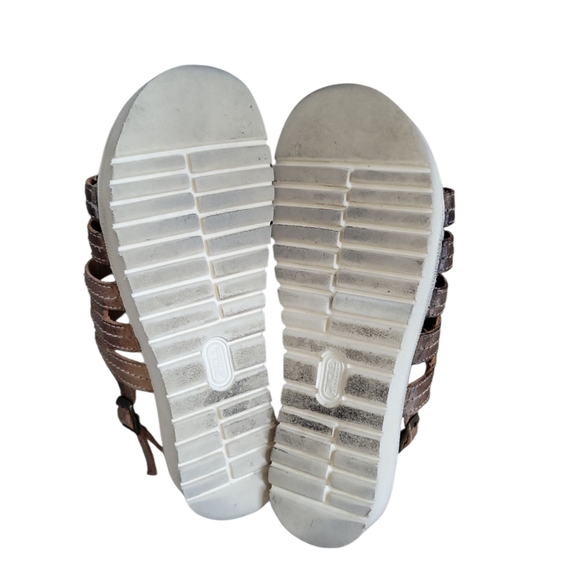 Bed Stu Brown and White Women Sandals - Picture 9 of 11